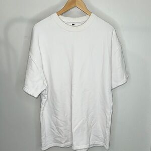 ESNTLS Heavyweight Oversized White T-Shirt